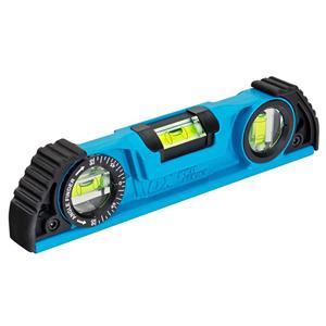 250mm OX Pro Tough Magnetic Torpedo Level with 3 Shockproof Vials - OX-P027210